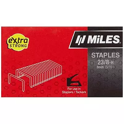 MILES Staple Pin 23/8, Pack of 1 MILES Staple Pin 23/8, Pack of 1