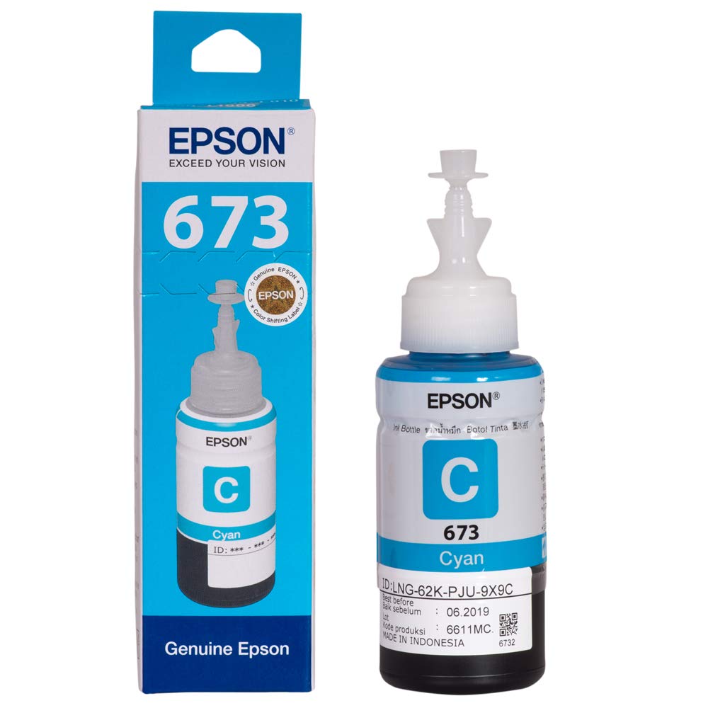 EPSON 673 PRINTER INK (CYAN)