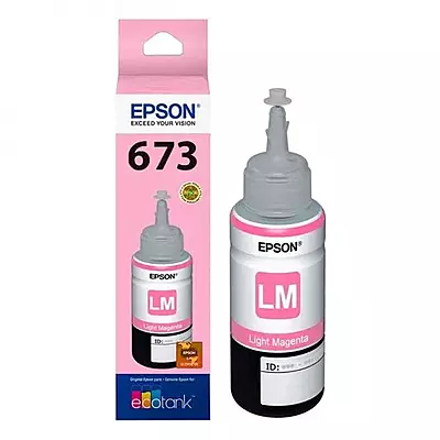EPSON INK BOTTLE 673 (LIGHT MAGENTA)