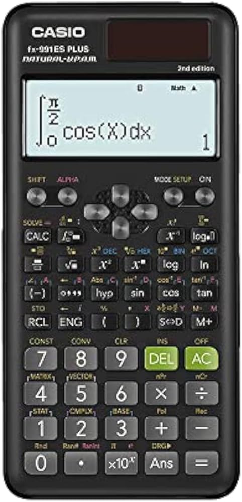 Casio FX-991ES Plus-2nd Edition Scientific Calculator