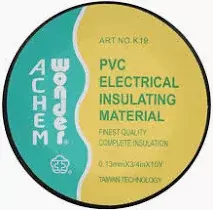 ACHEM Wonder PVC Electrical Insulation Tape 10 Yards