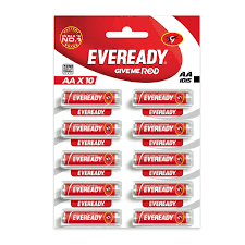 Eveready Alkaline Batteries - Red AA