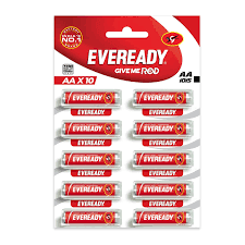 Eveready Alkaline Batteries - Red AA