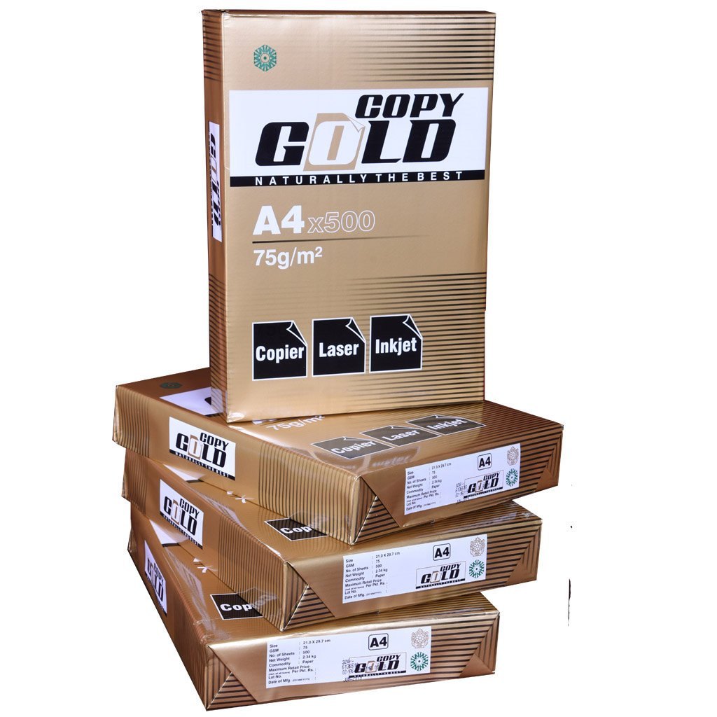 COPY GOLD 75 GSM A4 PAPER REEM