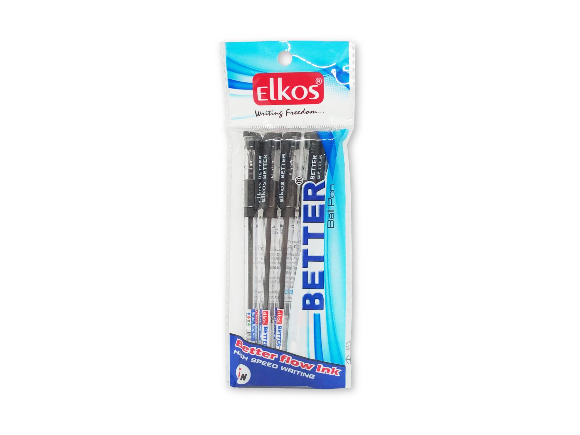 ELKOS BETTER BALL PEN (PACK OF 5) BLACK