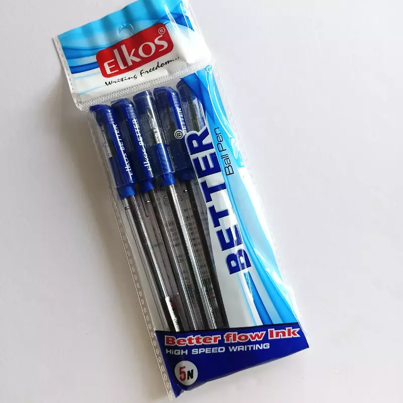 ELKOS BETTER BALL PEN (PACK OF 5) BLUE