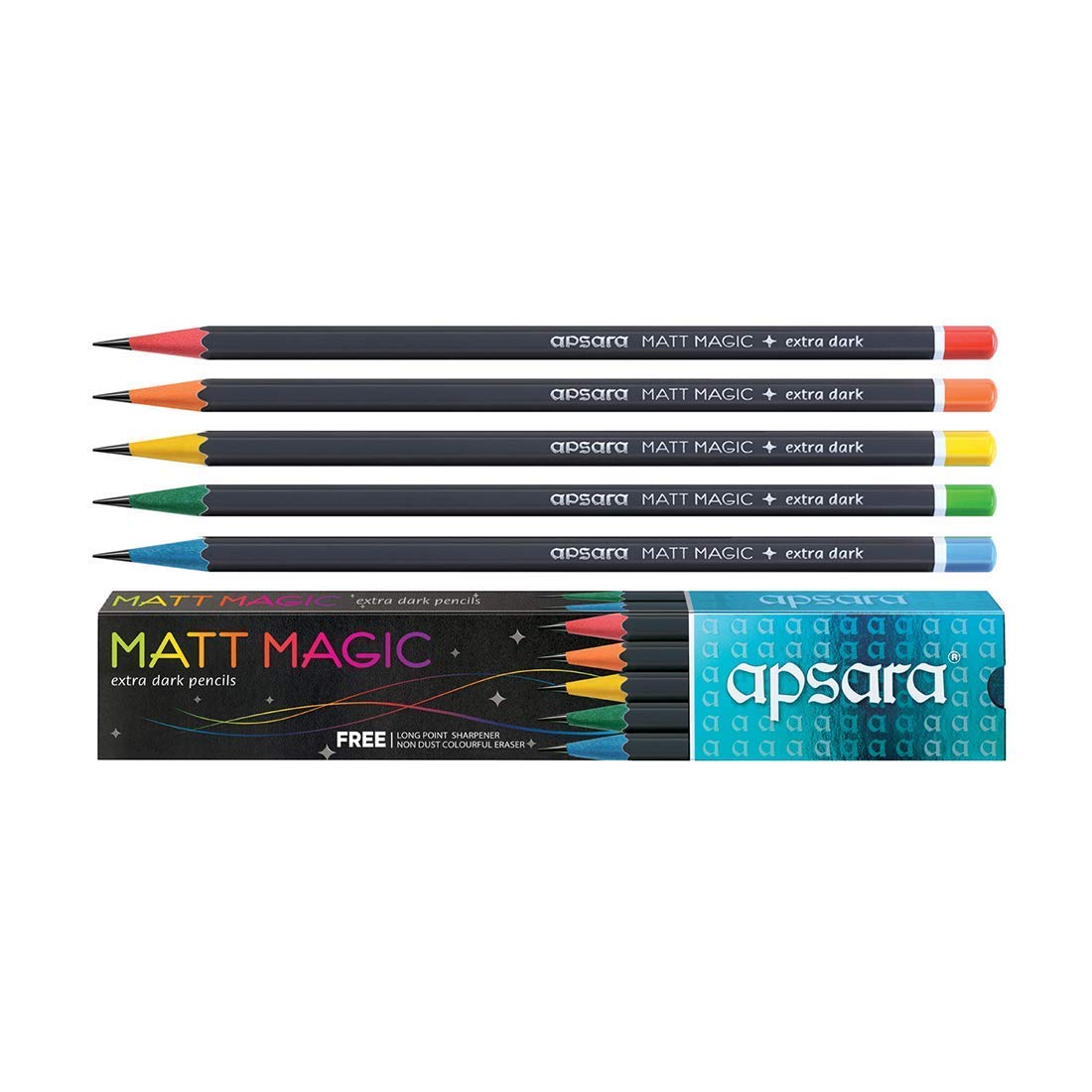 Apsara Matt Magic Extra Dark Pencil