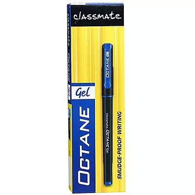 Classmate Octane- Blue Gel Pens (Pack of 10)