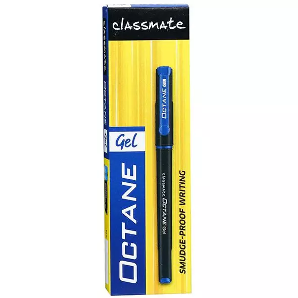 Classmate Octane- Blue Gel Pens (Pack of 10)