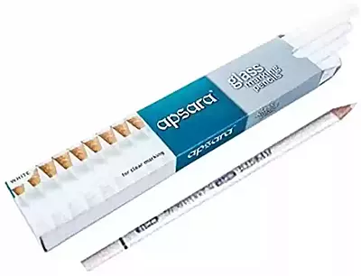APSARA Glass Marking White Pencil